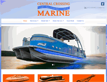 Tablet Screenshot of centralcrossingmarine.com